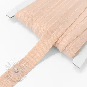 Lemovacia guma matná 20 mm RIB salmon