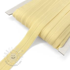 Lemovacia guma matná 20 mm RIB yellow