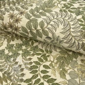 Dekoračná látka Garland garden leafs digital print