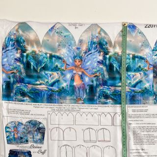 Teplákovina A queen of fairies SET PANEL digital print