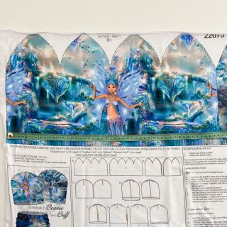 Teplákovina A queen of fairies SET PANEL digital print