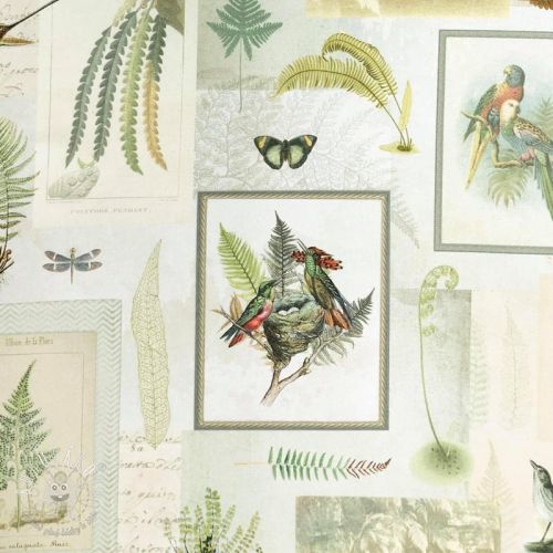 Dekoračná látka Herbarium digital print