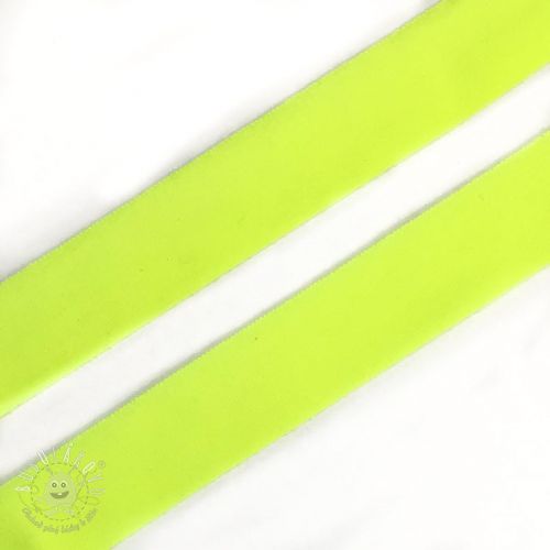Lemovacia guma matná 20 mm neon žltá Lemovacia guma matná 20 mm neon žltá