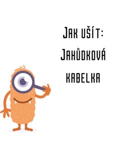 Jak ušít - Jahůdková kabelka