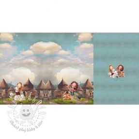 Teplákovina Dreamland PANEL digital print