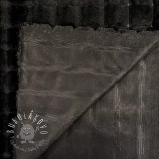 Umelá kožušina Block black
