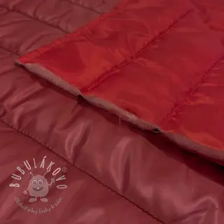 Prešívaná látka Classic terracotta