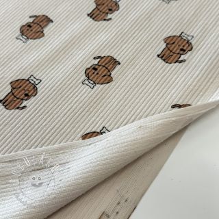 Menčester STRETCH Dog off white