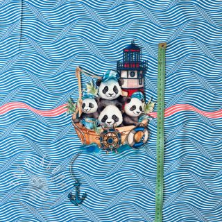 Úplet Sailor Panda PANEL digital print