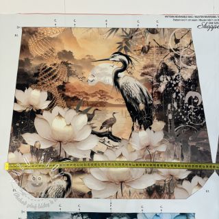 Dekoračná látka BAG Heron panel