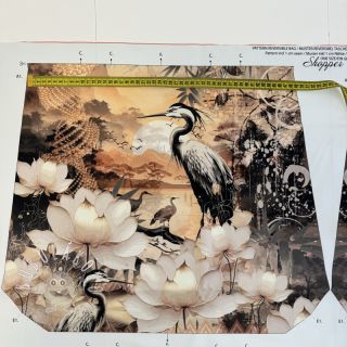 Dekoračná látka BAG Heron panel