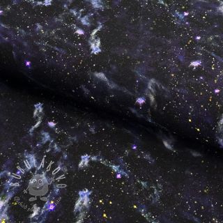 Úplet Milky Way black digital print