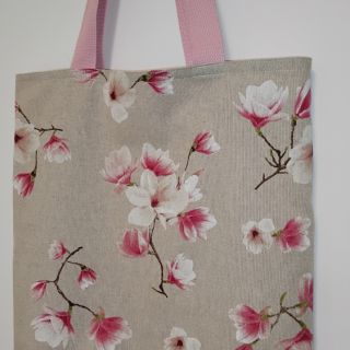 Dekoračná látka Linenlook Floral magnolia bloom