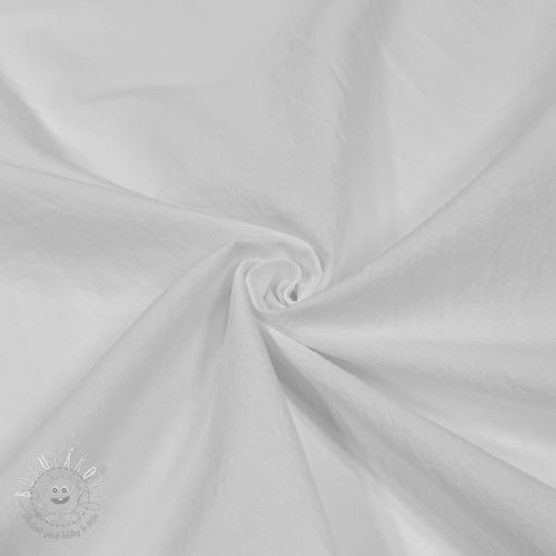 Bavlnená látka WASHED white