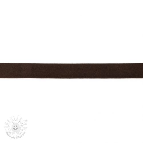 Lemovací prúžok úpletový dark mocha Lemovací prúžok úpletový dark mocha