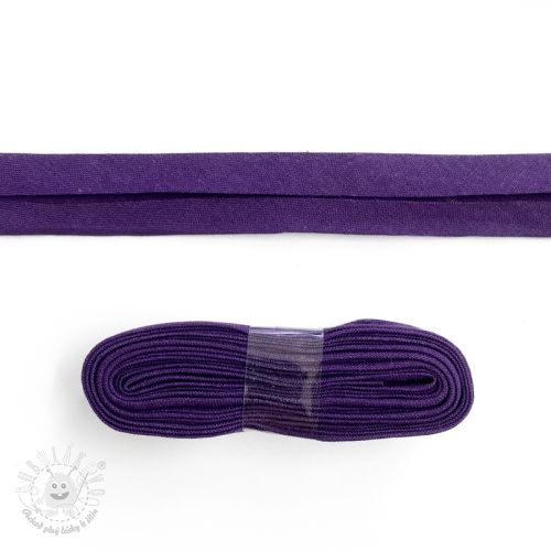 Lemovací prúžok bavlna - 3 m purple Lemovací prúžok bavlna - 3 m purple