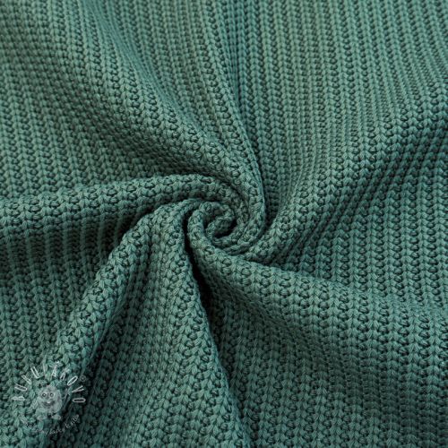 Svetrovina BIG KNIT ocean green