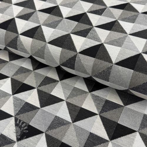 Dekoračná látka GOBELIN PREMIUM Triangle graphic art Dekoračná látka GOBELIN PREMIUM Triangle graphic art