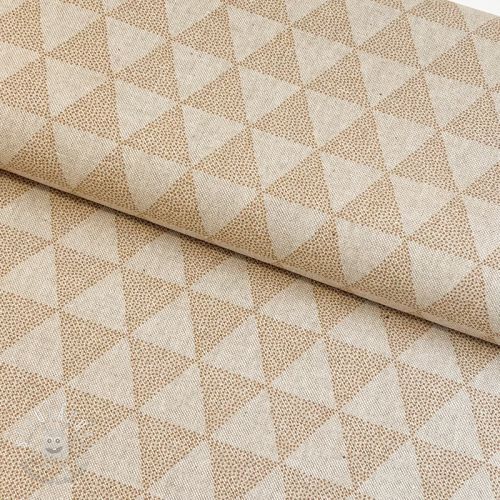 Dekoračná látka Linenlook Sparkle Triangle