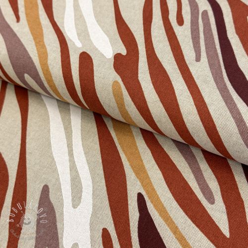 Dekoračná látka Linenlook Zebra Mix