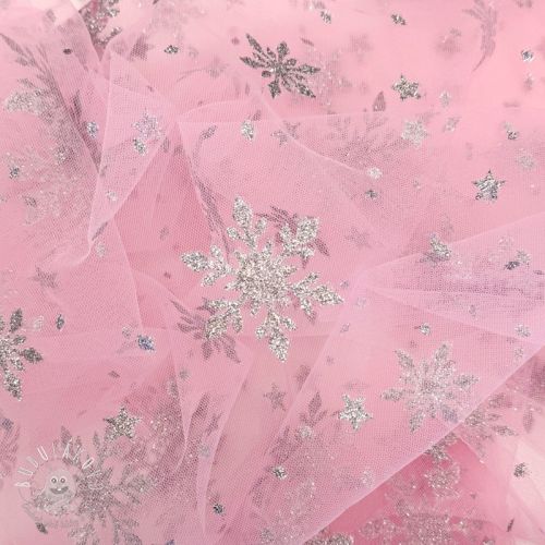 Tyl na TUTU Crystal pink