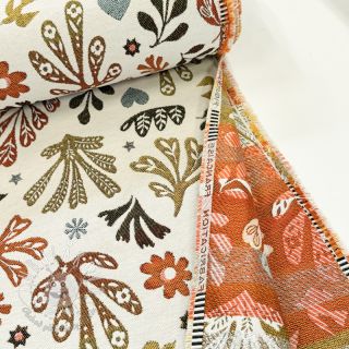 Dekoračná látka jacquard FIGUERAS allover blanc