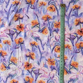 Viskóza RADIANCE Dried flower digital print