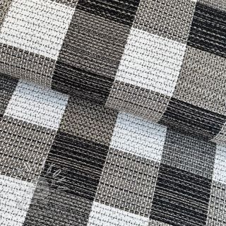 Dekoračná látka jacquard TWEED allover graphite