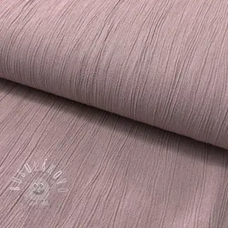 Viskóza s ľanom CRINCLE old blush