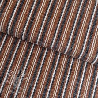 Ľan YARN DYED Stripe rust