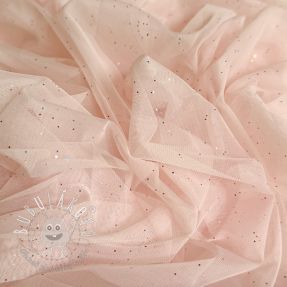 Tyl na TUTU ROYAL MULTI FOIL rose