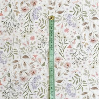 Bavlnená látka Spring meadow digital print