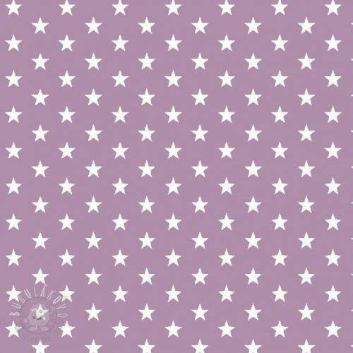 Bavlnená látka Petit stars lilac