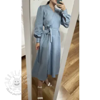 Ľan predpraný 170 g blue