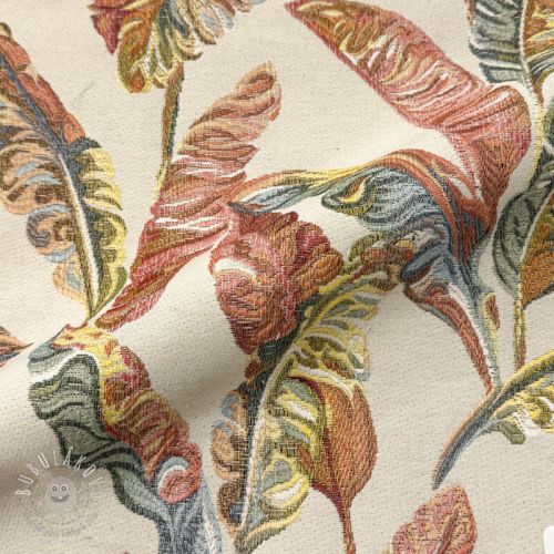 Dekoračná látka GOBELIN PREMIUM Indian Palm Tapestry