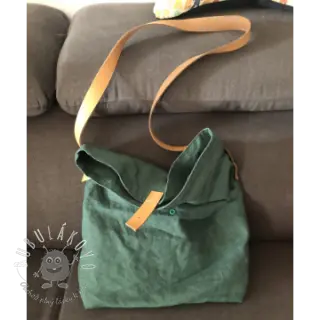 Ľan predpraný 170 g forest green