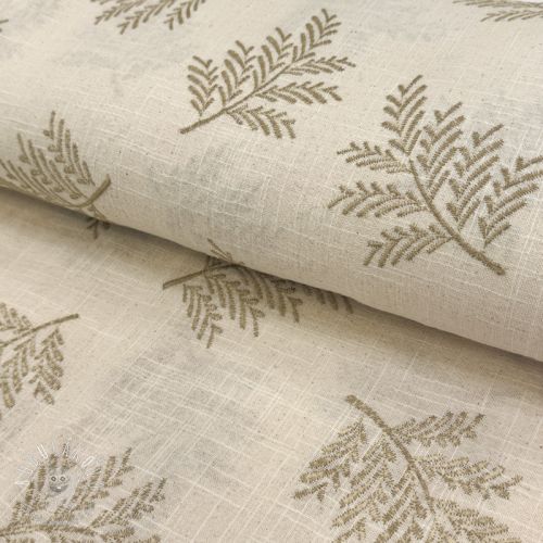 Bavlnená látka EMBROIDERY Sofia design B