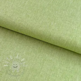 Ľan s bavlnou Fishbone lime