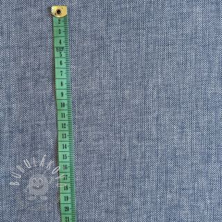 Ľan s bavlnou Fishbone light jeans