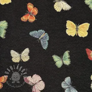 Dekoračná látka GOBELIN PREMIUM Happy Butterfly Mix