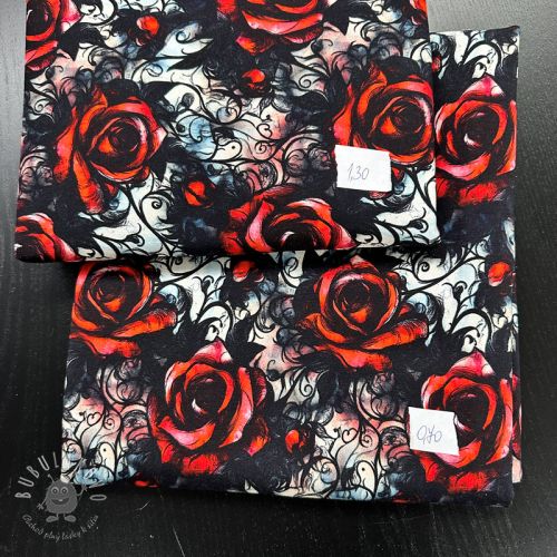 Balík látok teplákovina digital print 0346