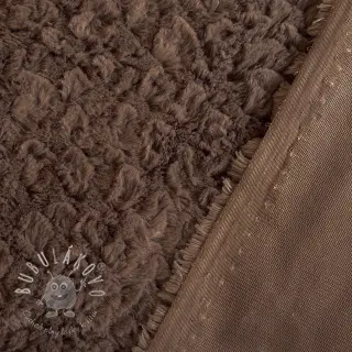 Umelá kožušina Curly mocha