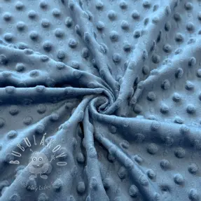 Minky steel blue