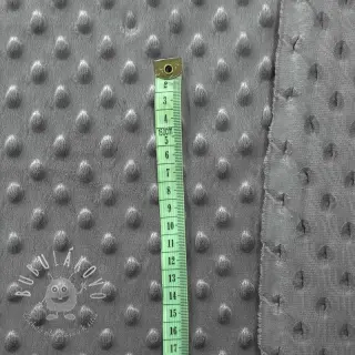 Minky dark grey
