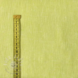 Ľan s bavlnou Fishbone bright green