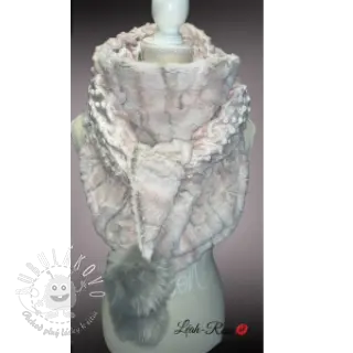 Umelá kožušina Lara rose