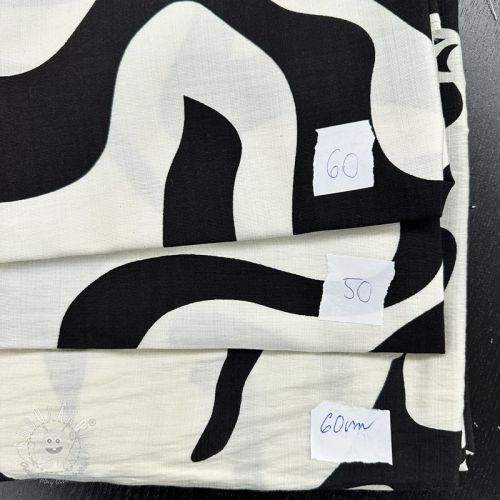 Balík látok viskóza s ľanom 165