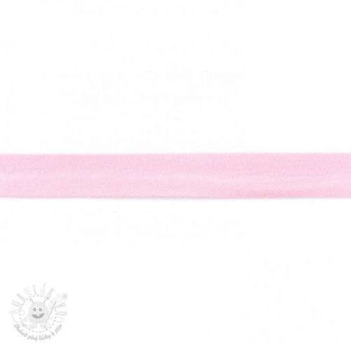 Lemovací prúžok úpletový ružová bledá