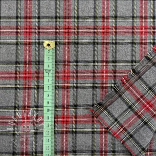Scottish Check SMALL grey