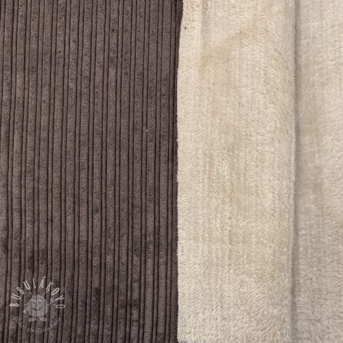 Menčester Cofur fleece dark brown